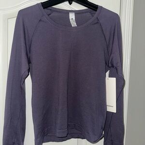 lululemon athletica Lavender Long Sleeve Tee